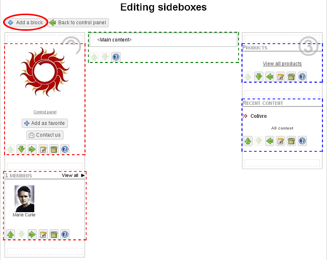 Edit sideboxes Edit sideboxes